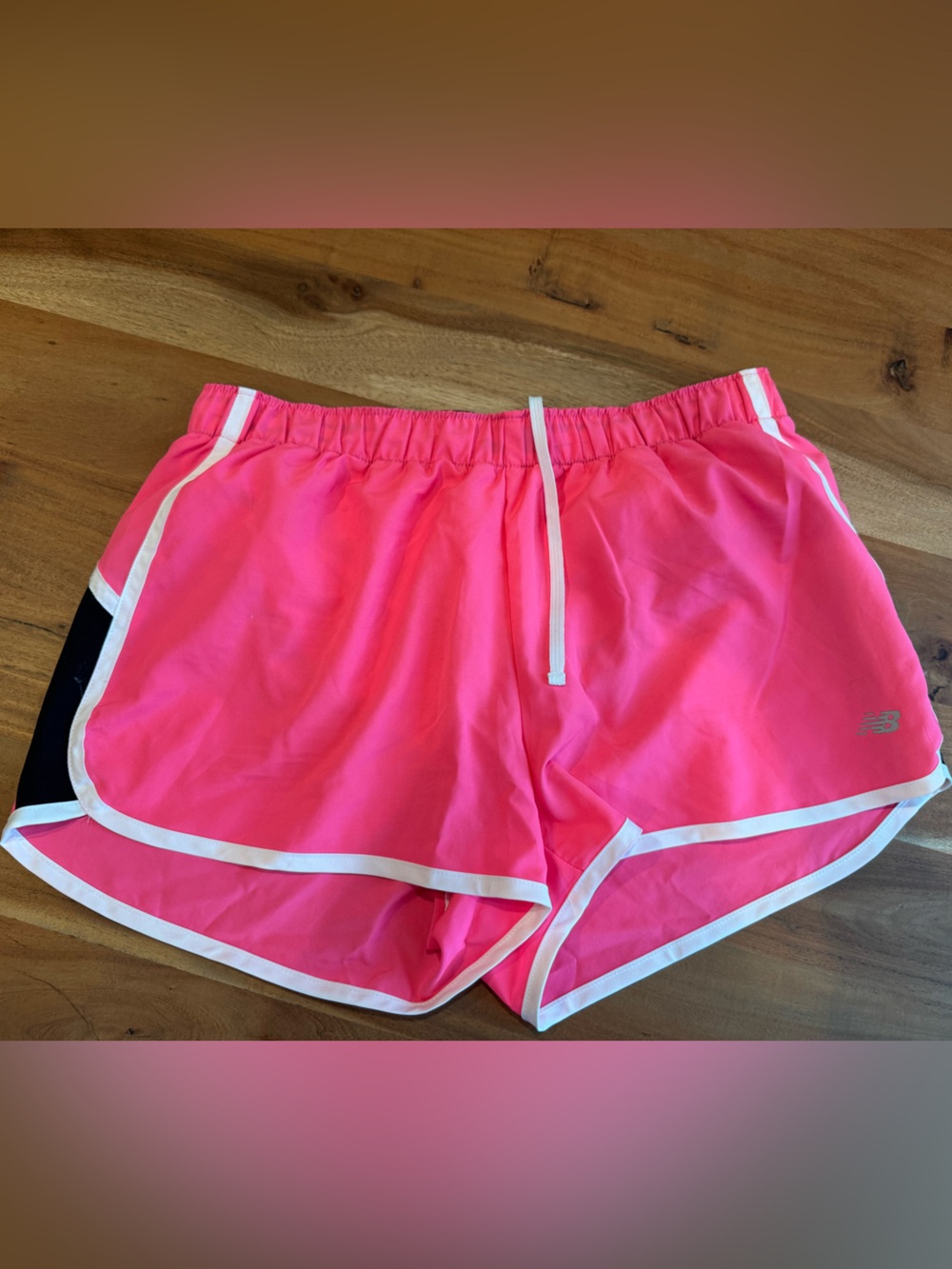 New Balance Neon Pink Running Shorts